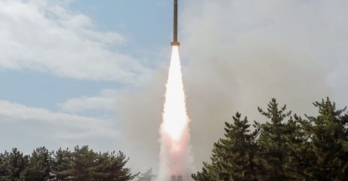 The images released by KCNA on 3 March show that the tactical weapon system tested by North Korea on 2 March appears to be identical to the 'super-large MRL' system tested on 28 November, 31 October, 10 September, and 24 August 2019.