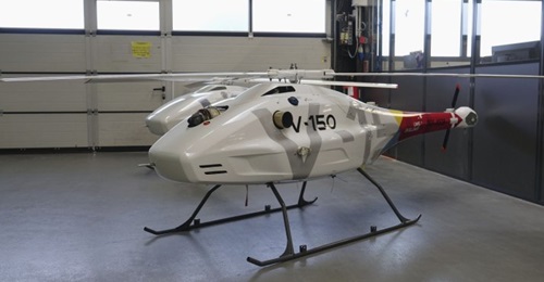UMS Skeldar launches V-150 VTOL UAV.