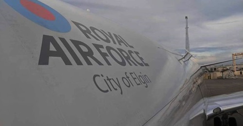 The second of nine Boeing P-8A Poseidon aircraft for the RAF, ZP802 City of Elgin, seen in the US prior to its delivery to Kinloss Barracks in Scotland on 13 March.
