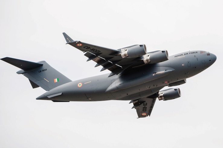 The Indian MoD has entered 54 defence offset deals with foreign OEMs, the majority of which are related to Indian Air Force procurements such as its acquisition of Boeing C-17 transport aircraft (pictured here). (Boeing)