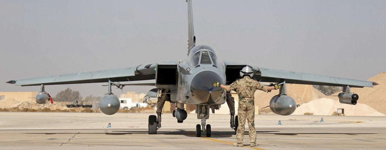 Germany is to end its anti-IS Tornado reconnaissance mission flown from Al-Azraq in Jordan on 31 March. (Bundeswehr/Sebastian Wilke)
