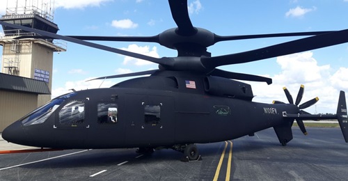 The Sikorsky-Boeing SB>1 Defiant, selected for FLRAA CD&RR, is expected to reach speeds of 250 kt in upcoming flight demonstrations.