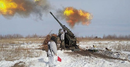 During an exercise in the Amur region, the Orlan-10 UAV was used to reconnoitre potential targets for units equipped with the 2S5 self-propelled howitzer like the one pictured.