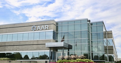 AAR's headquarters in Wood Dale, Illinois.