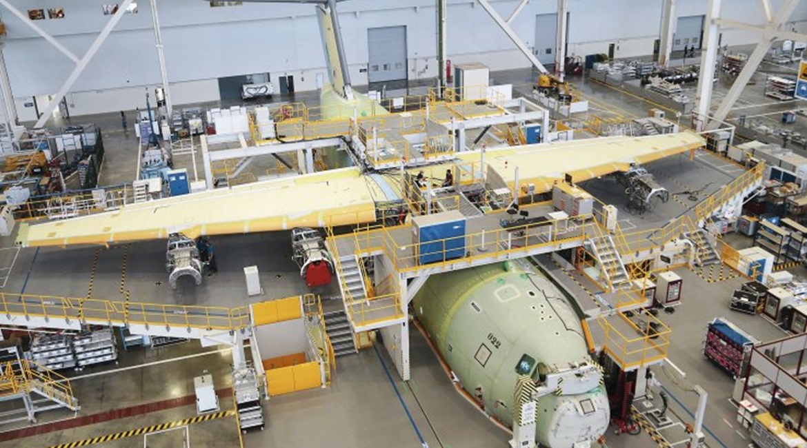 Airbus' facility in Seville is one of a number that have effectively been closed down until 9 April, as the Spanish government continues in its efforts to combat the coronavirus