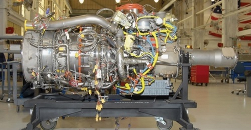 The military designation assigned to the GE38 is T408. A brief labor picket took place on 30 March at the GE Aviation facility in Lynn, Massachusetts, that makes the T408.