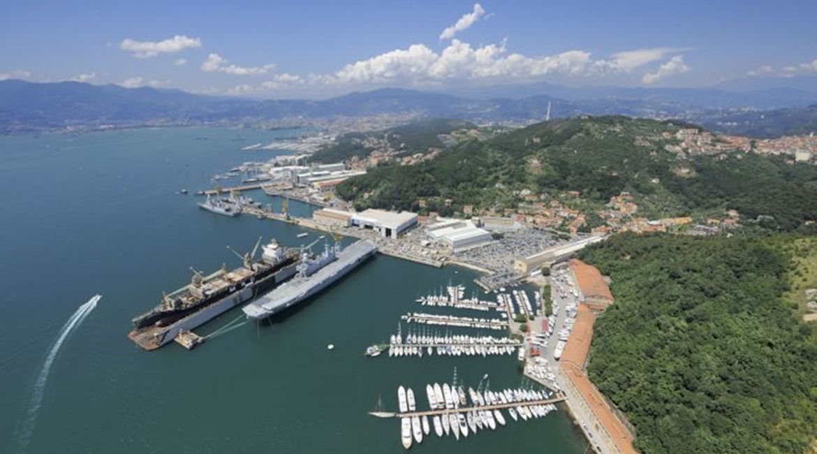 Fincantieri's Muggiano naval shipyard in Italy.