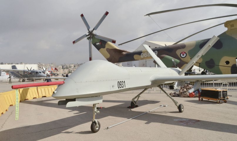 While Jordan is not known to have any Wing Loong UAVs, it put six CH-4s up for sale in 2019. (Jane’s/Patrick Allen)