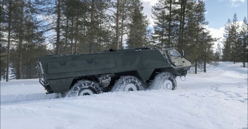 Patria is offering a 6x6 platform for the joint armoured vehicle development programme between Finland, Latvia, and Estonia.