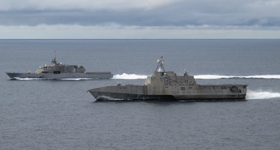 Australian shipbuilder Austal has said its business is largely unaffected by the Covid-19 pandemic. Strong forecasted revenues are partly attributed to its US business, which includes the ongoing programme to build Littoral Combat Ships (pictured) for the US Navy. (US Navy)