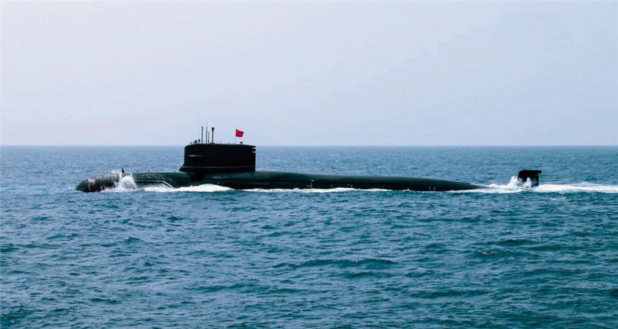 The PLAN’s next generation of nuclear-powered submarines is likely to incorporate significant technological advances over the systems used by the Type 093-class SSNs, one of which is seen here. (Via www.81.cn)