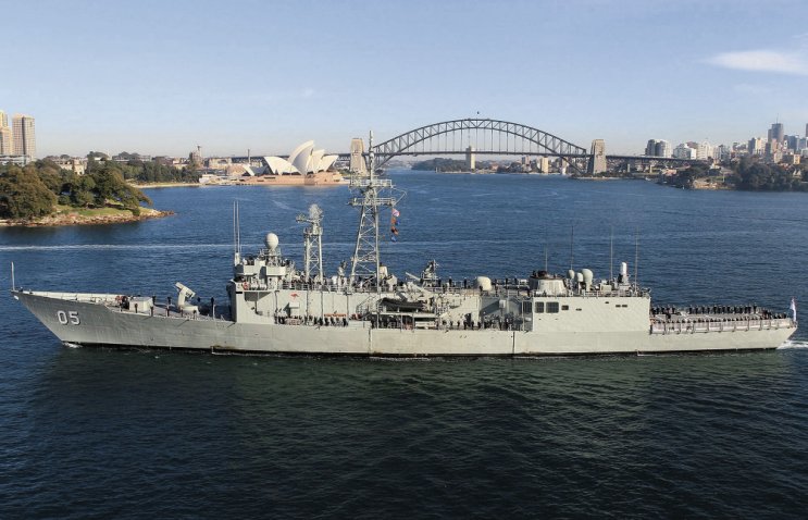 
        The former HMAS
        Melbourne
        – one of two ex-RAN Adelaide-class frigates recently acquired by the Chilean Navy to replace its Latorre class.
       (Commonwealth of Australia)