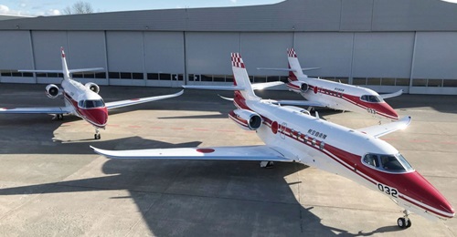 Textron Aviation announced on 21 April that it has delivered the first two of the three Cessna Citation Latitude aircraft on order for the JASDF. The third platform is expected to be handed over in early 2021.