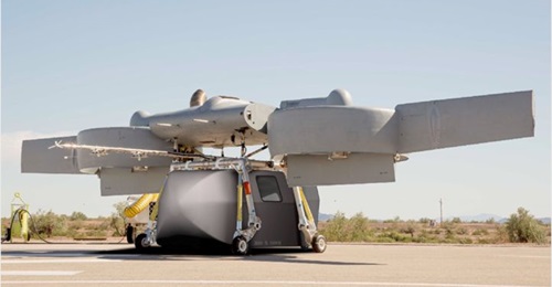 Piasecki's Aerial Reconfigurable Embedded System (ARES) is a multimission modular unmanned tilt-wing turbine-powered VTOL platform.