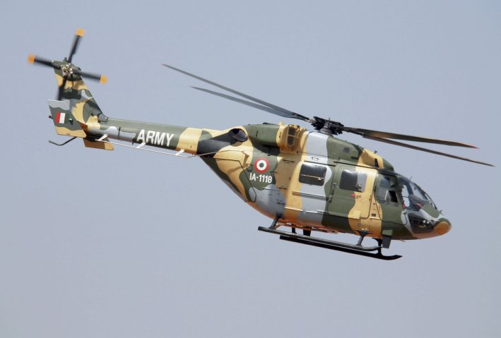 The national lockdown in India has impacted deliveries of military platforms including HAL’s Dhruv advanced light helicopter. (Jane’s/Patrick Allen)