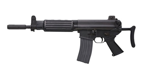 The South Korean-made K1A short-barrelled assault rifle, production of which started in 1982.