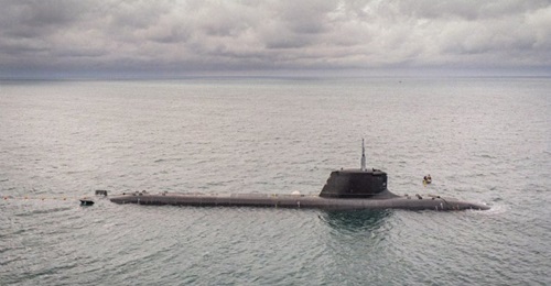 , the first of six Barracuda SSNs for the French Navy, marked the beginning of sea trials with its first dive at sea.