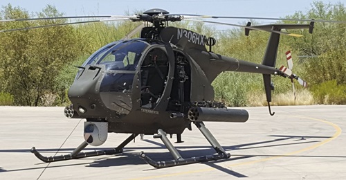 Seen prior to delivery to Saudi Arabia, the AH-6i is now also being pitched to the Philippine Army.