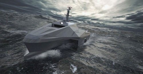 BMT is proposing the pentamaran hullform for autonomous surface applications.
