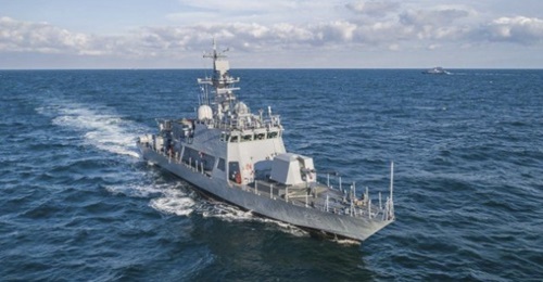 Released by DAPA in November 2019, this image shows the RoKN's second PKX-B-class fast attack craft (with pennant number 212).