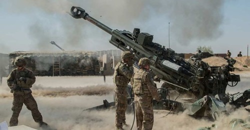 The XM1155 ERAP will be compatible with legacy and future 155 mm artillery systems, including the M777 lightweight towed howitzer (shown).