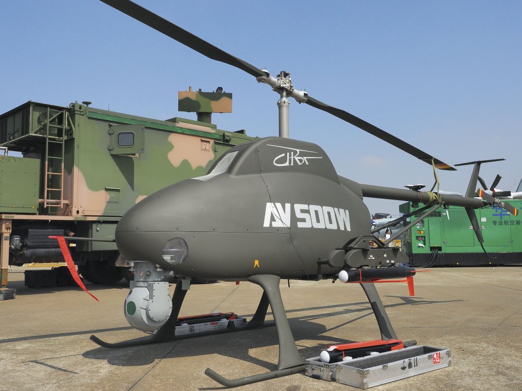 China’s civil-military integration policy is intended to support the development of capabilities including unmanned systems such as this AV500W, which is based on a civilian platform and was developed by the Aviation Industry Corporation of China.