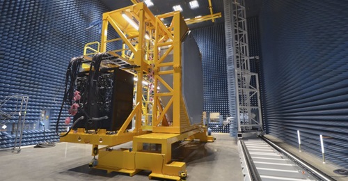 Raytheon Missiles & Defense tested its AN/SPY-6(V)1 radar arrays at its Radar Development Facility.