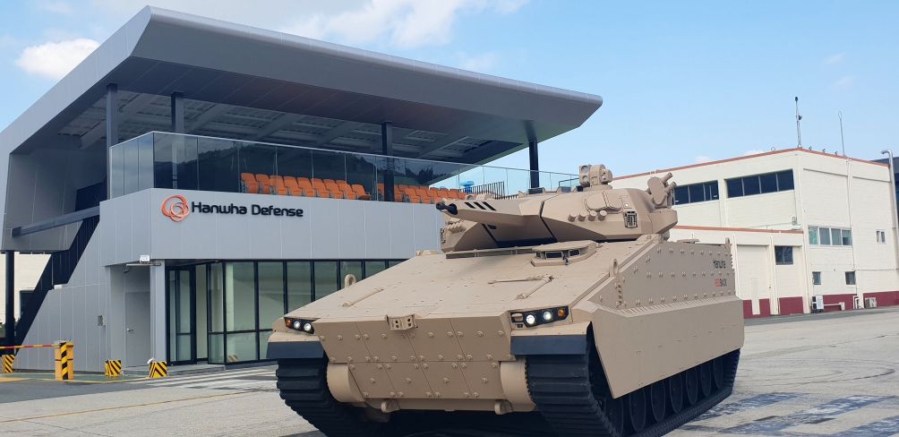 Hanwha is aiming to expand significantly over the coming few years through programmes such as the Redback IFV (pictured), which is currently bidding to win a major contract in Australia.