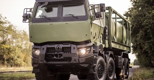 The Armis 8×8 is part of a new range of logistics vehicles presented by Arquus in an online exhibition that began on 8 June.