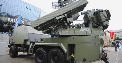 The 9A33-2B vehicle is based on a MAZ-6317 chassis for the modernised Osa air-defence system.