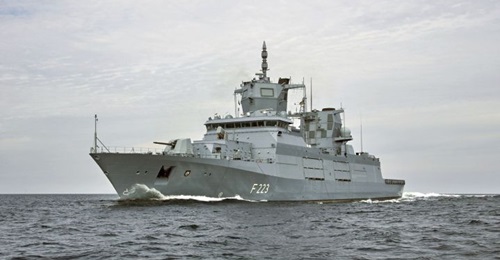 Germany's second F125 frigate, 
        
         was commissioned on 10 June.