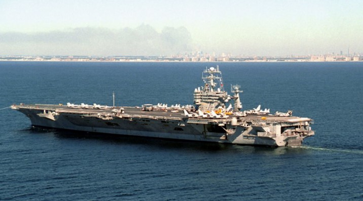 Aircraft carrier USS George Washington (CVN 73) is undergoing its Refueling Complex Overhaul at Newport News Shipbuilding, which is trying to counter a spike in Covid-19 cases.