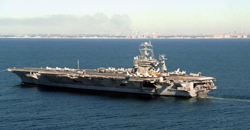 Aircraft carrier USS George Washington (CVN 73) is undergoing its Refueling Complex Overhaul at Newport News Shipbuilding, which is trying to counter a spike in Covid-19 cases.