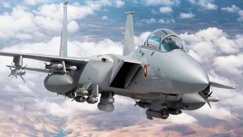 Qatar is due to receive 36 F-15QA combat aircraft by early 2023. The US Air Force has announced the building of associated infrastructure at Al Udeid Air Base, to be completed in time for the type’s ‘beddown’ in 2022. (Qatari Emiri Air Force)