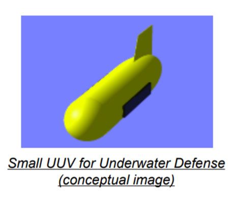 The Japanese MoD is aiming to develop two prototypes of a remotely operated, self-propelled mine system, which it has described as a small expendable UUV for use in high-risk sea areas.  (Japanese MoD)
