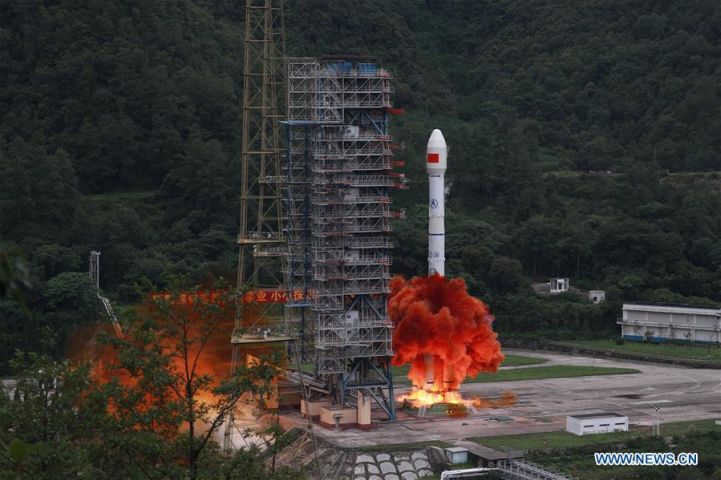 The final satellite required to complete global coverage of China’s BeiDou satellite navigation system was successfully launched from the Xichang Satellite Launch Centre onboard a Long March 3B three-stage carrier rocket on 23 June. (Xinhua/news.cn)