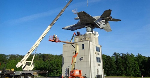 NAVAIR's NGJ-LB team has undertaken final DET testing on prototype pods from L3Harris and Northrop Grumman at the Facility for Antenna and RCS Measurement.