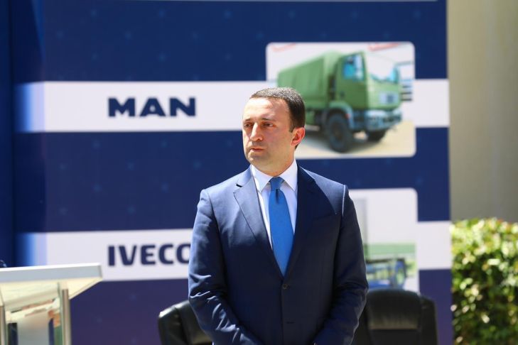 The Georgian Minister of Defence, Irakli Gharibashvili, has signed an agreement to buy new trucks for the country’s military as part of efforts to upgrade its equipment and improve NATO interoperability. (Ministry of Defence of Georgia)