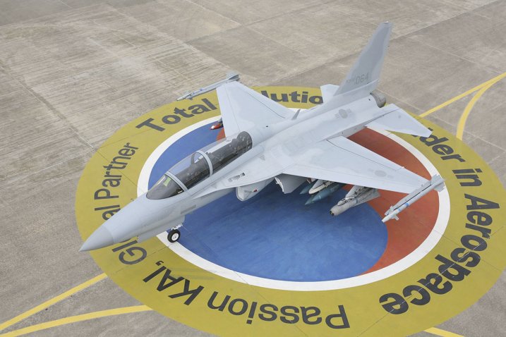A KAI TA-50 Block 1 lead-in fighter trainer/light attack aircraft. DAPA has awarded KAI a contract for the supply of 20 units of the improved TA-50 Block 2 variant. (KAI)