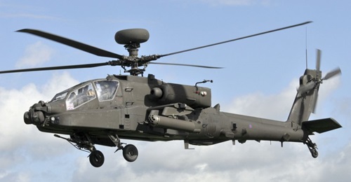 Seen here in UK service, the Apache has been adopted by 16 nations since the first example rolled off the line in 1983.