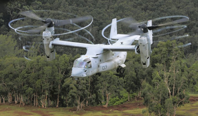 Indonesia plans to acquire eight MV-22 Osprey tiltrotor aircraft, according to Department of State approval for the procurement announced on 6 July. (US Marine Corps)