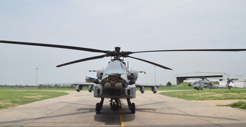 The IAF has received the final five of 22 'AH-64E(I)' Apache Guardian attack helicopters (similar to this one) ordered from the United States, industry sources told 
        
         on 7 July.
