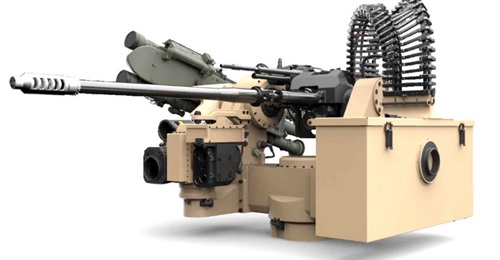 Kongsberg's XM914 RWS with a Stinger shown here in the USMC ground-based air-defence configuration.