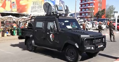One of at least a dozen armoured Land Cruisers that were probably built for the Tafika Malagasy by MSPV.
