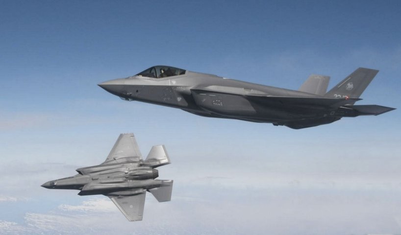 The six F-35As that Italy has deployed to Iceland have further developed the type’s air-to-air credentials, following an inaugural deployment in 2019. (Italian Air Force)