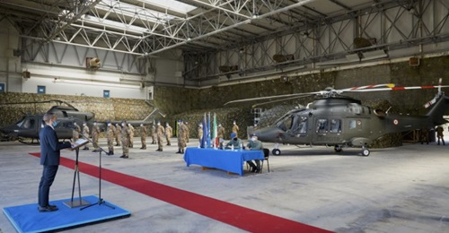 The Italian Army has received the first of two AW169 trainer helicopters, ahead of the arrival of the multirole AW169 LUH.
