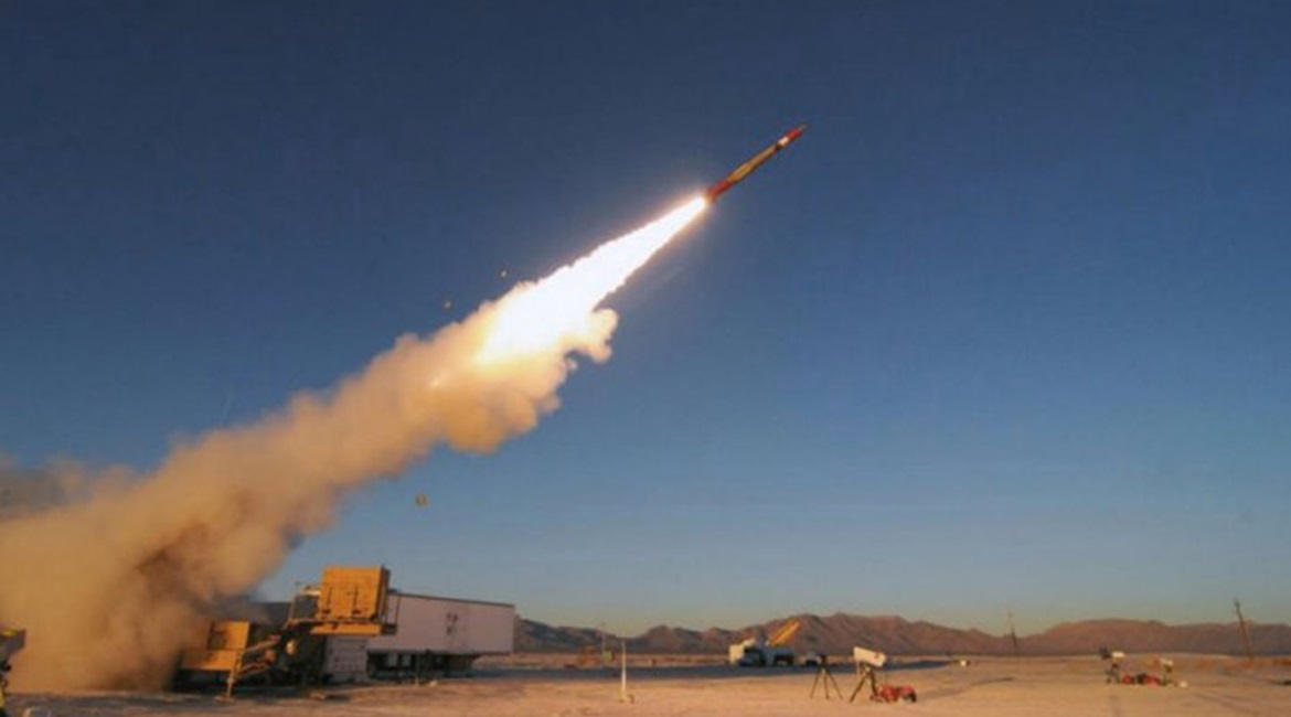 China has said it will impose sanctions on Lockheed Martin over the potential US government contract to recertify PAC-3 air-defence missiles (pictured) operated by Taiwan.