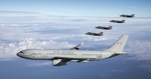 The RAF plans to trial the use of a Voyager tanker-transport aircraft as an airborne 'information node' under the wider Babel Fish VII experiment due in the coming months.