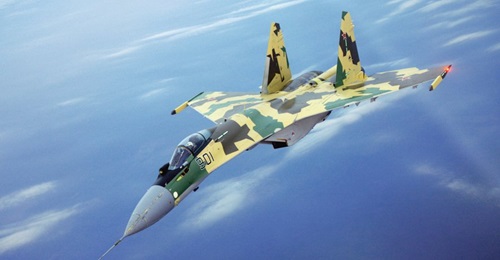 Indonesia supported its planned acquisition of Sukhoi Su-35 fighter aircraft (pictured) through a countertrade programme. Jakarta now wants to roll out the payment method on a wider scale to boost its economy.