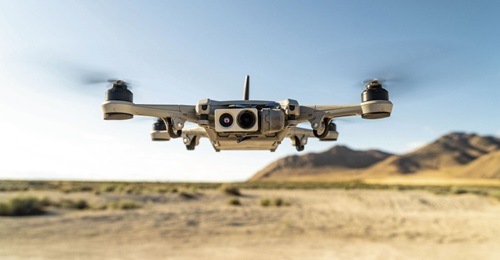 The new FLIR Systems Hadron imaging module has been integrated to the Golden Eagle quadrotor UAS.